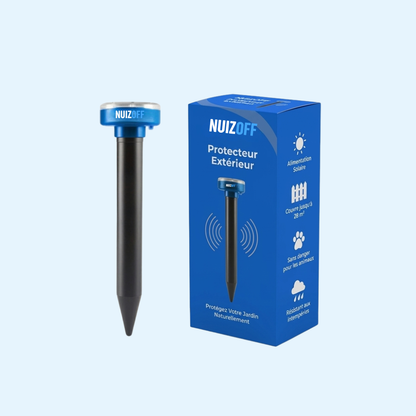 Répulsif Ultrason anti-nuisibles extérieur NUIZOFF